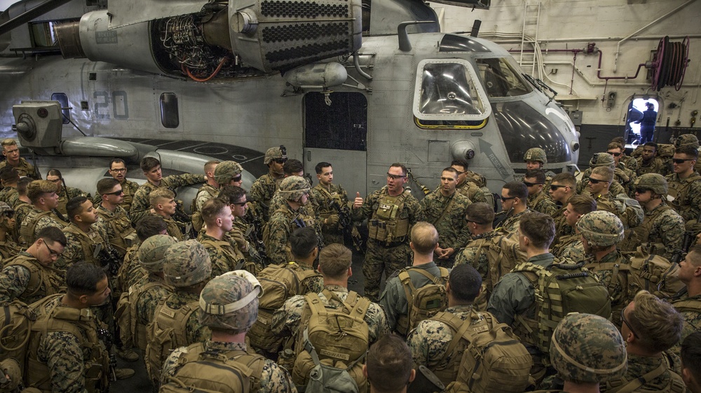 3/5 Kilo Company Call Away Drill