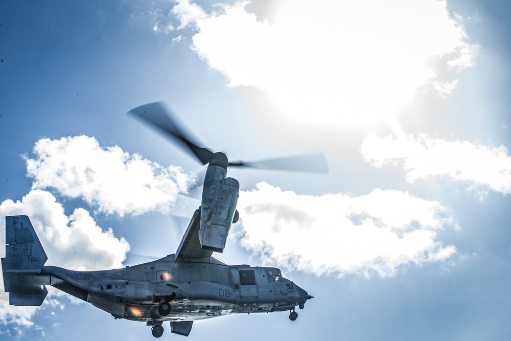 USS Boxer Flight Operations