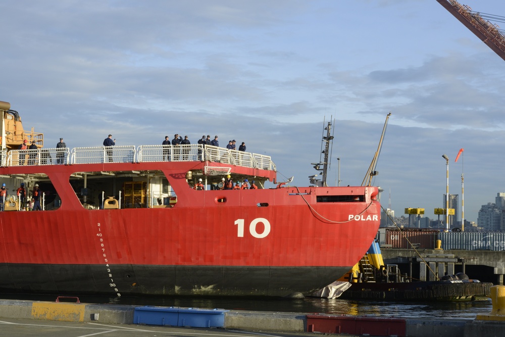 Nation's only heavy icebreaker returns from Antarctic mission