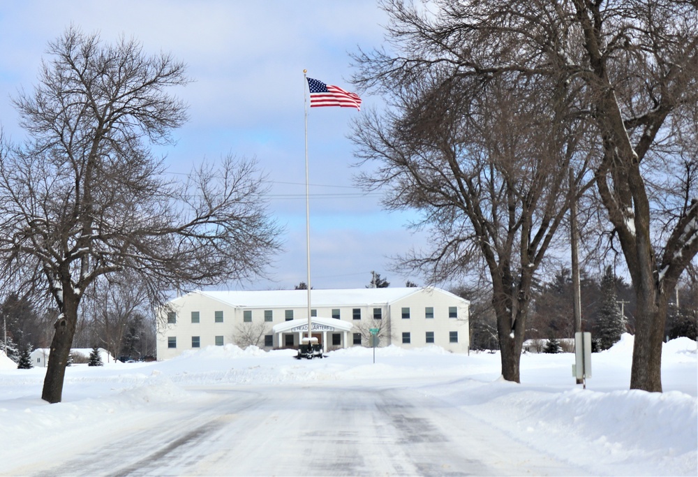 Fort McCoy and the American Flag