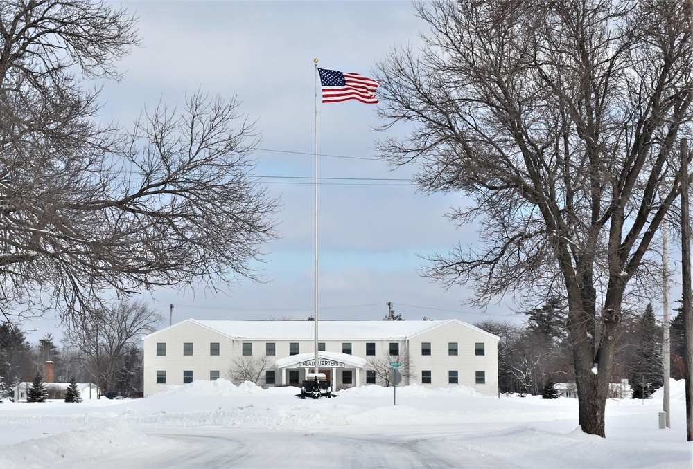 Fort McCoy and the American Flag