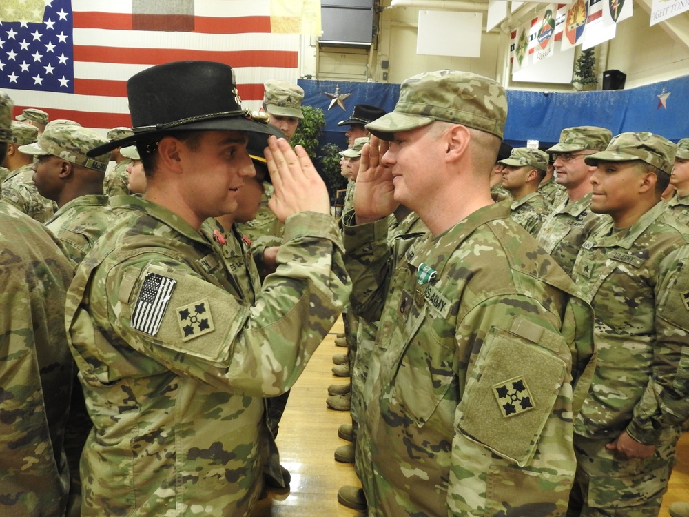 2nd Squadron, 1st Cavalry Regiment commemorates a successful deployment