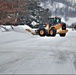 Contractors clear snow at Fort McCoy