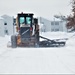 Contractors clear snow at Fort McCoy