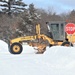 Contractors clear snow at Fort McCoy