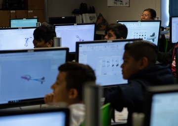 Sen. Tom Umberg visits STARBASE Los Alamitos