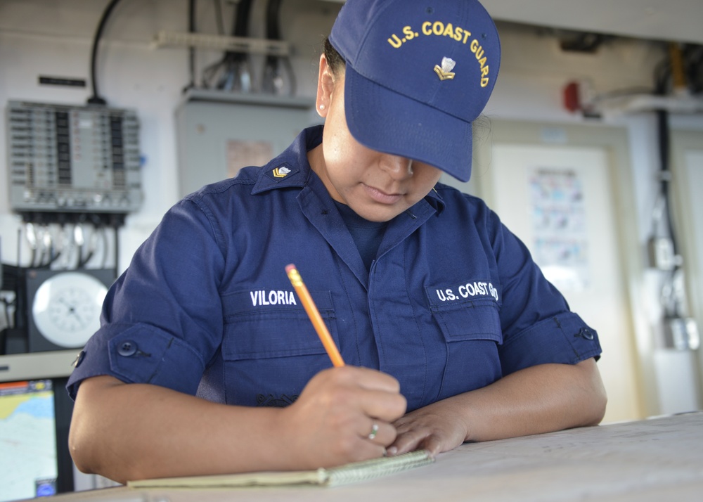 Coast Guard cutter conducts ATON patrol