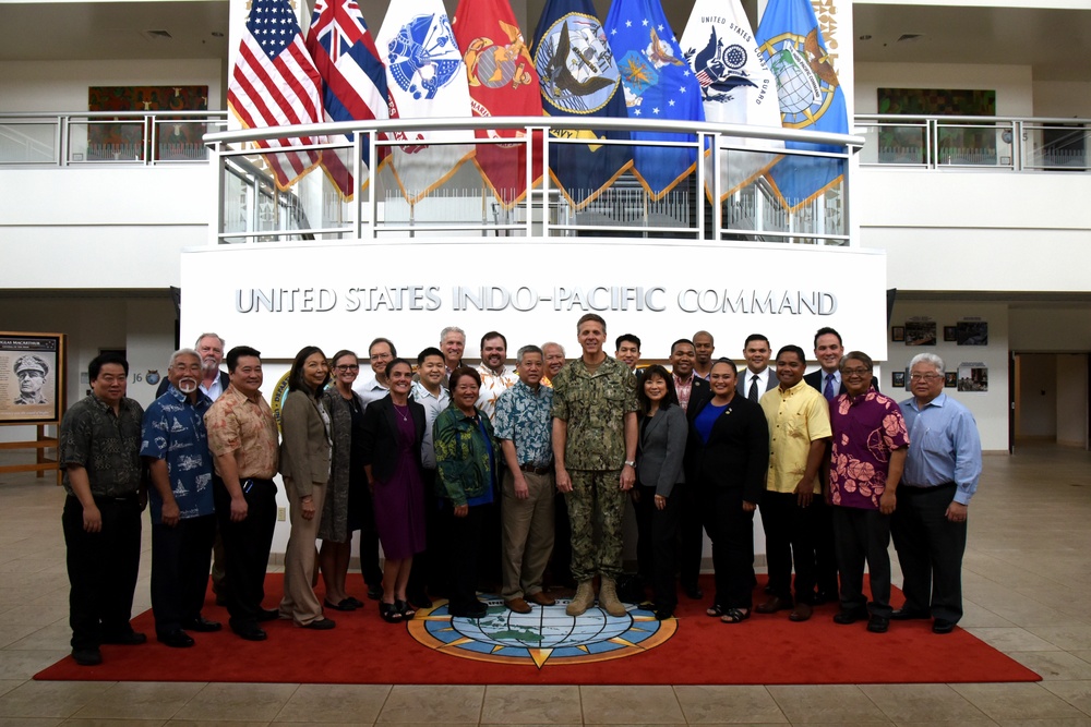 Hawai'i State House Legislators visit USINDOPACOM