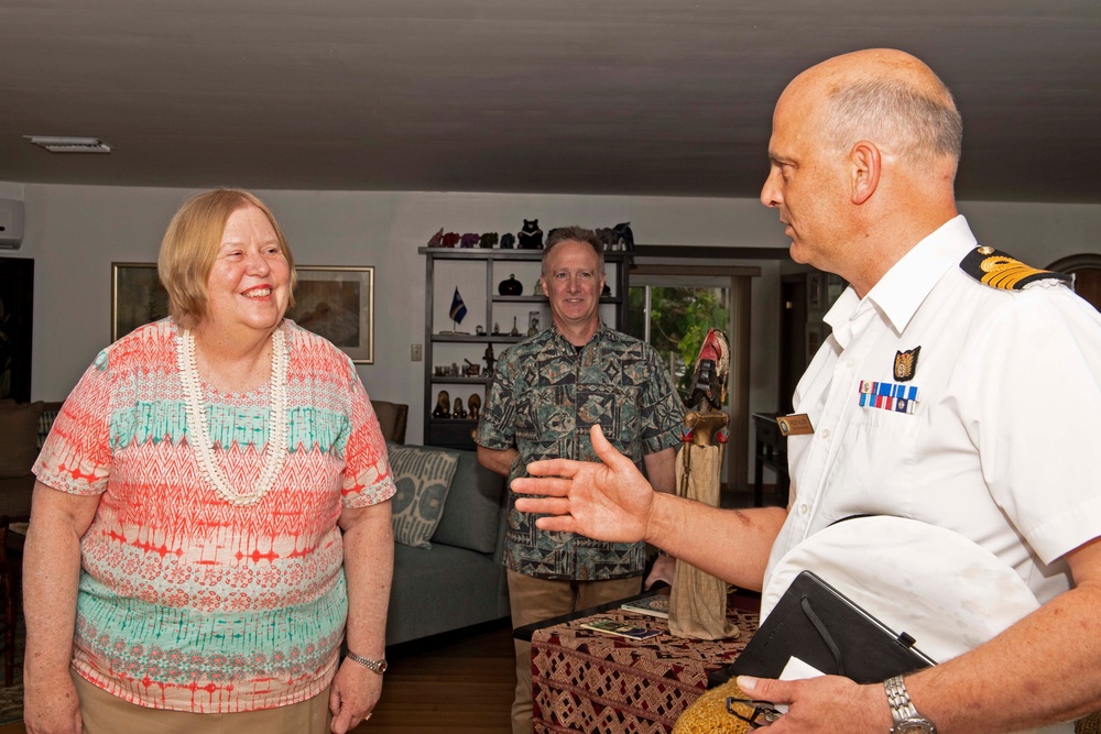 Pacific Partnership Leaders Visit with U.S. Ambassador for the Republic of the Marshall Islands