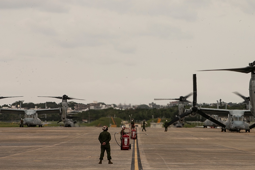 VMM-262 (Rein.) Marines keep squadron flying during EABO