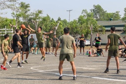 Sporting Camaraderie: Philippines, U.S. Army plays friendly game of basketball during Salaknib 2019