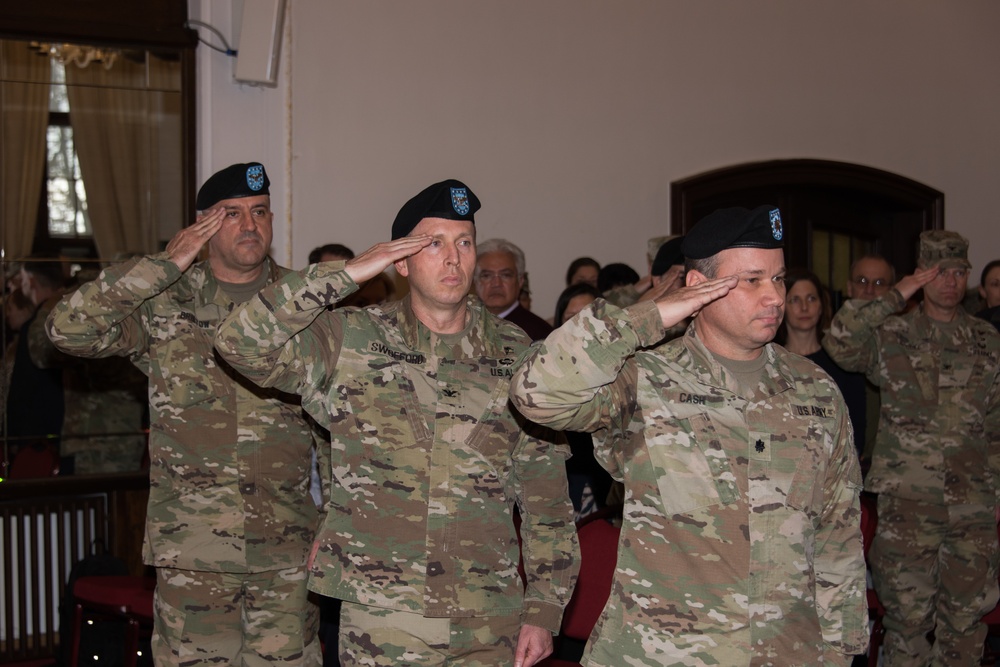 U.S. Army Health Clinic Ansbach Change of Command