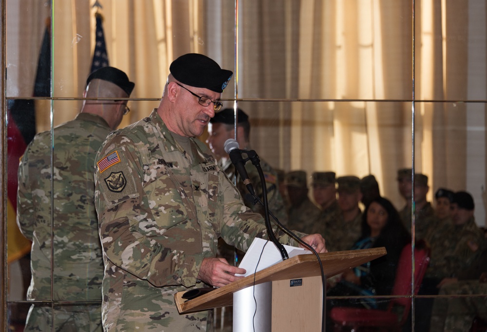 U.S. Army Health Clinic Ansbach Change of Command