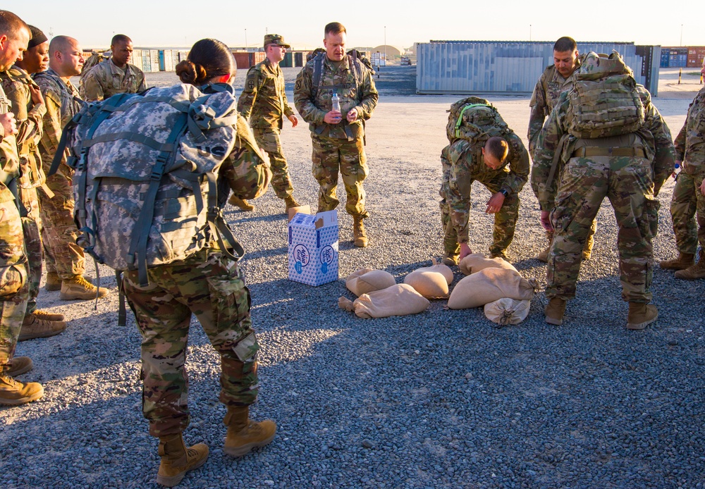 USARCENT Soldiers Participate in Value of Life