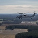 Helicopter Flies Over Virginia