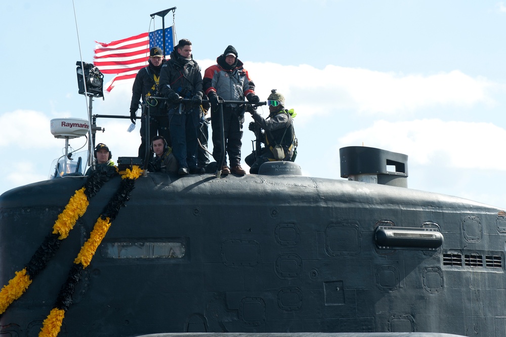 USS Pittsburgh homecoming