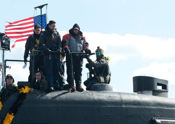 USS Pittsburgh homecoming