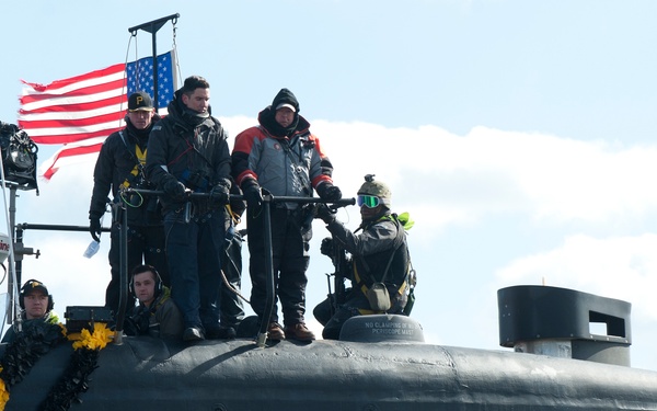 USS Pittsburgh homecoming