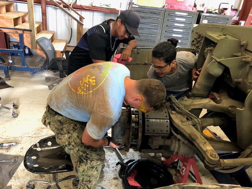 NMCB 133's Civic Action Team (CAT) Palau
