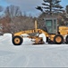 Contractors clear snow at Fort McCoy