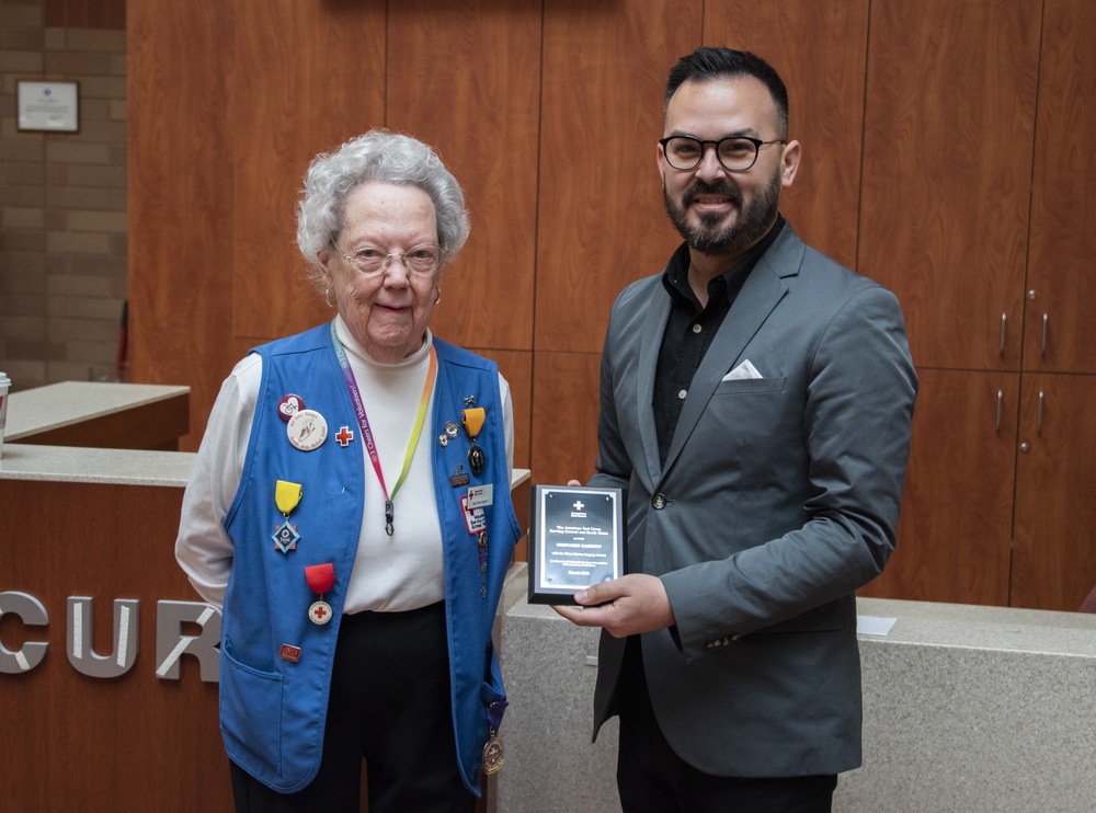 Red Cross volunteer honored for 60-plus years of service
