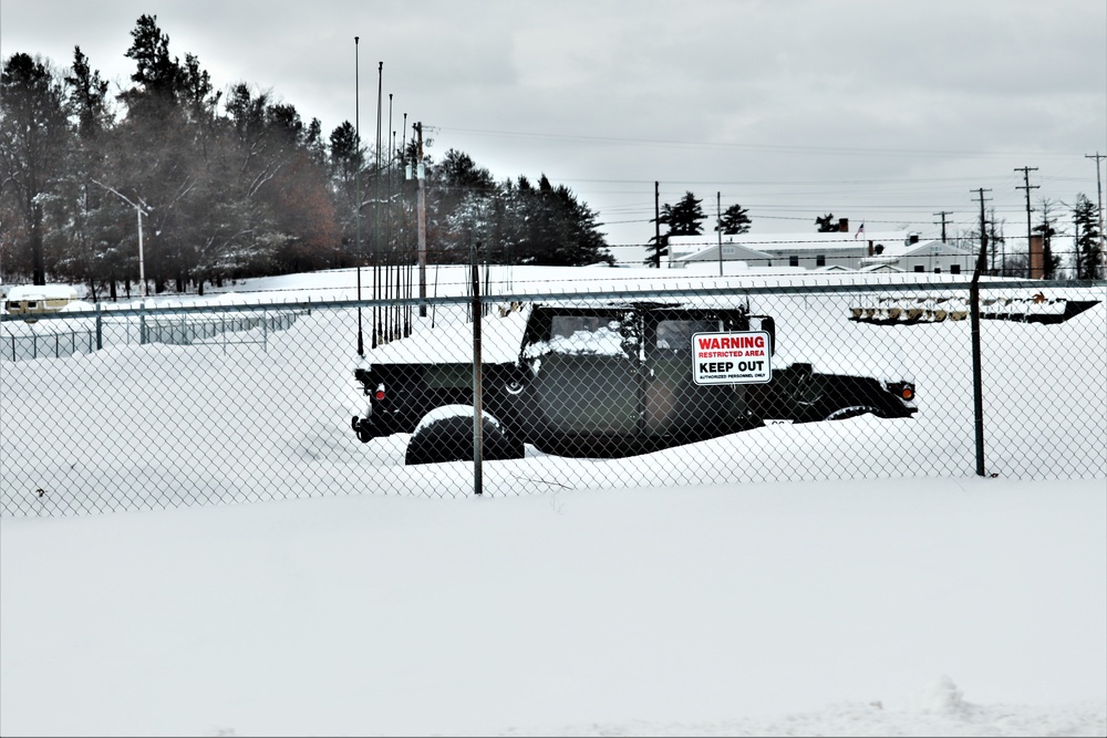 Snow Scenes at Fort McCoy, Feb. 27, 2019