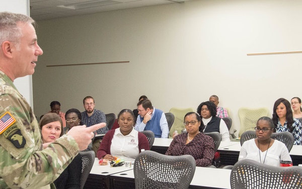 Another cup o’ joe – HNC’s Resource Management office hosts commander’s coffee