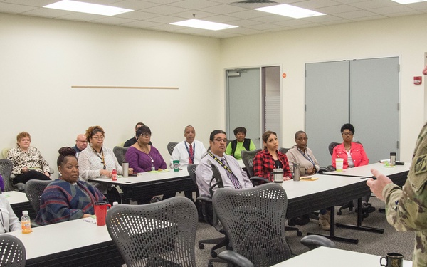 Another cup o’ joe – HNC’s Resource Management office hosts commander’s coffee