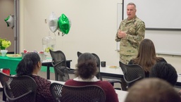 Another cup o’ joe – HNC’s Resource Management office hosts commander’s coffee