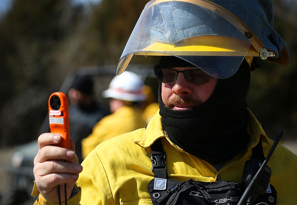 Tulsa District conducts prescribed fire training