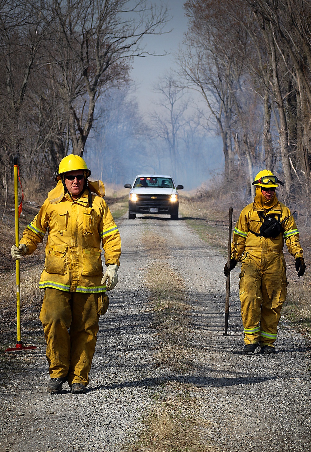 Tulsa District conducts prescribed fire training