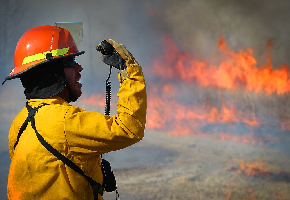 Tulsa District conducts prescribed fire training