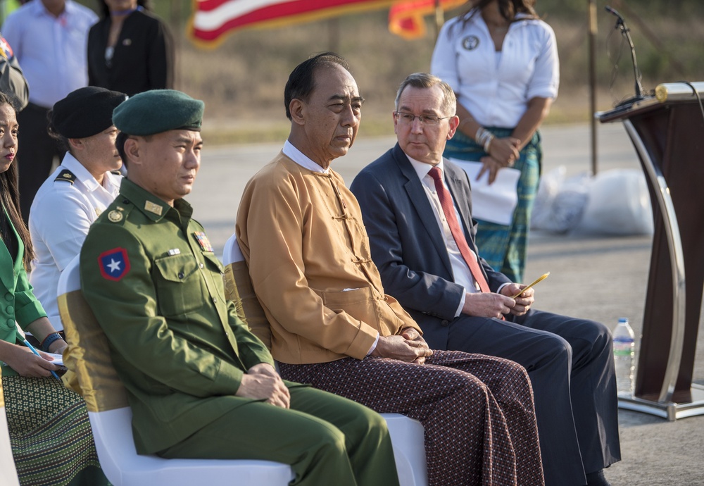 Repatriation Ceremony in Myanmar 2019