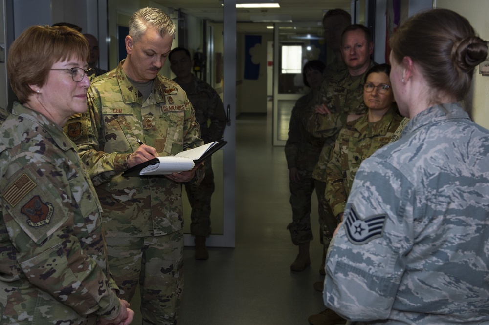 USAF Surgeon General visits Saber Nation