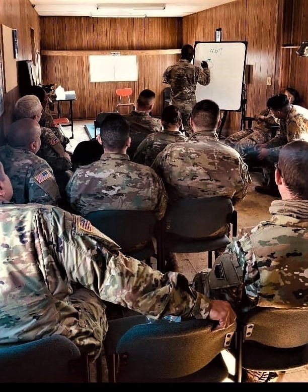 379th Chemical Company trains at Fort McCoy in early March 2019