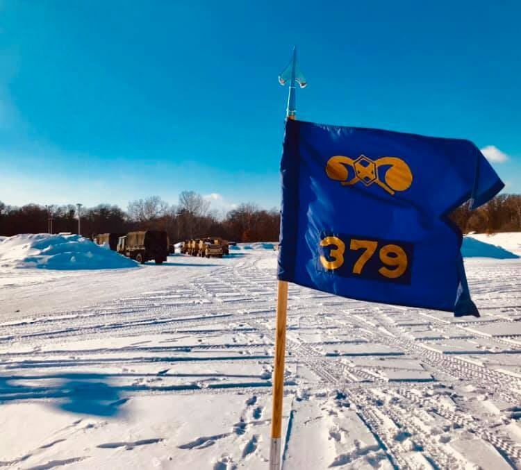 379th Chemical Company trains at Fort McCoy in early March 2019