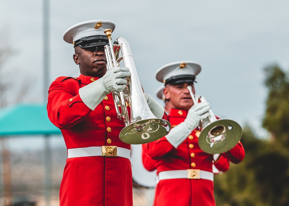 MCAGCC Hosts Battle Colors Ceremony