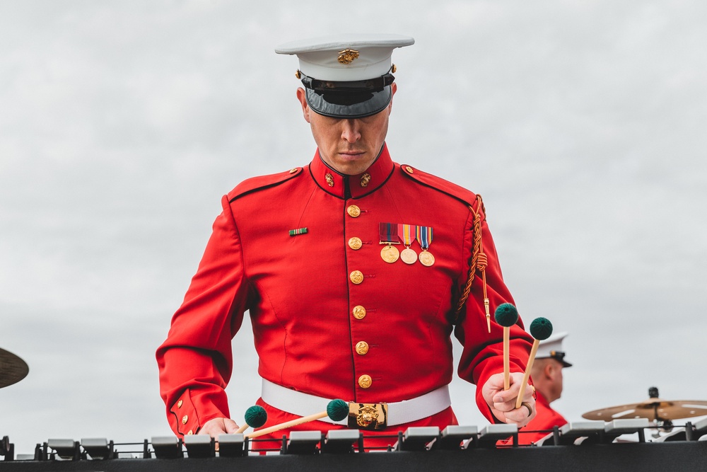 MCAGCC Hosts Battle Colors Ceremony