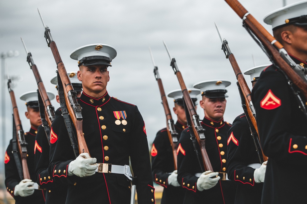 MCAGCC Hosts Battle Colors Ceremony