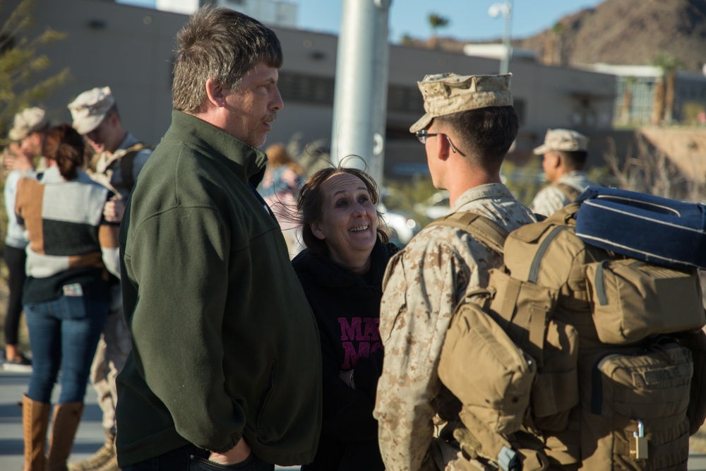 3rd Battalion 4th Marines Return from Deployment