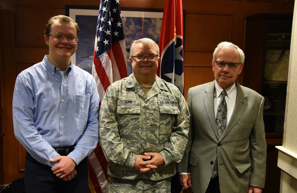 Two generations of Gunn's join the 118th Wing