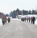 Wisconsin Challenge Academy students take winter walk