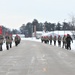 Wisconsin Challenge Academy students take winter walk