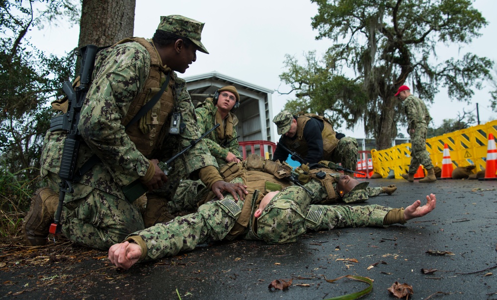 CRS conducts maritime, landward tactical scenarios