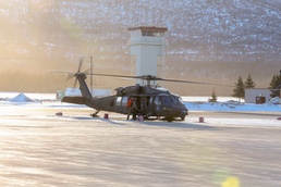 Alaska Air and Army Guardsmen conduct search-and-rescue operations