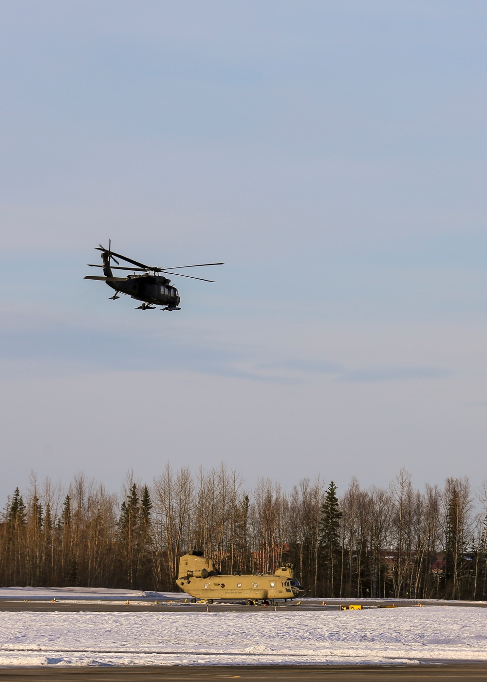 Alaska Air and Army Guardsmen conduct search-and-rescue operations
