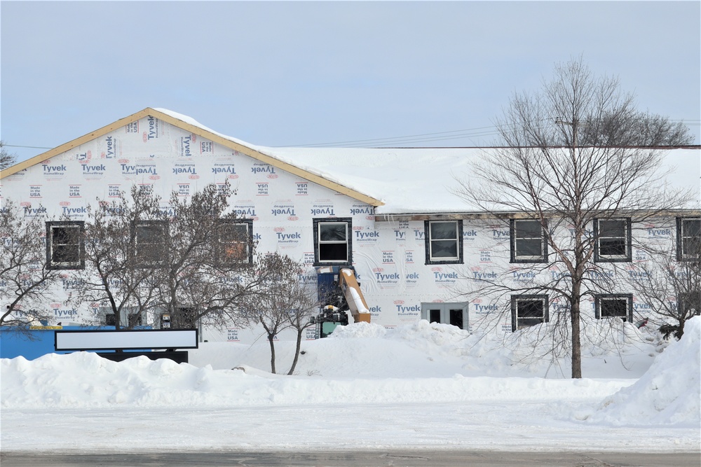 Fort McCoy Construction Operations - March 6, 2019