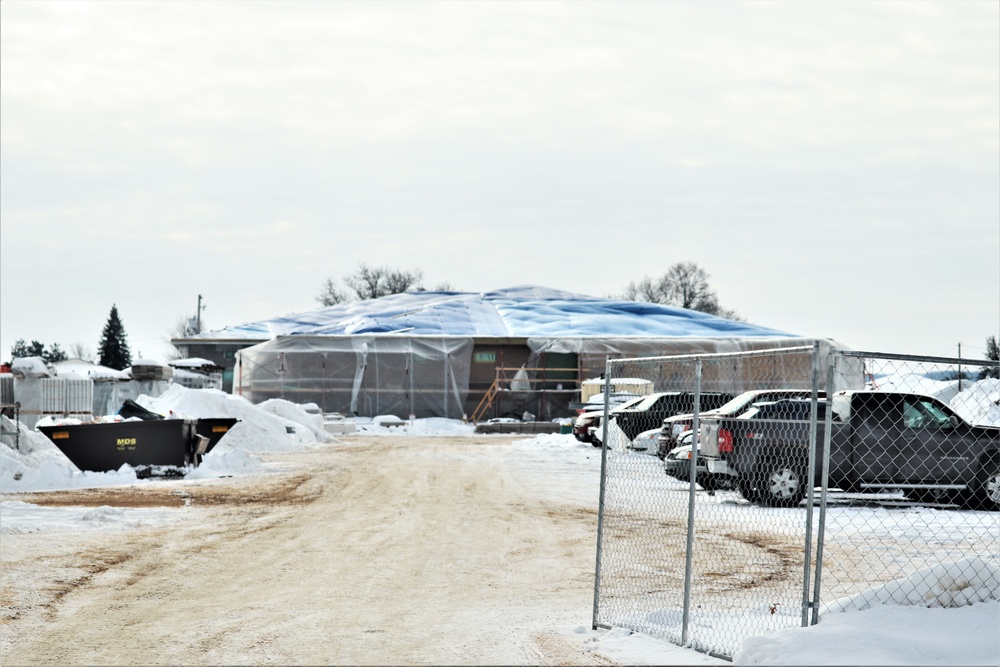 Fort McCoy Construction Operations - March 6, 2019