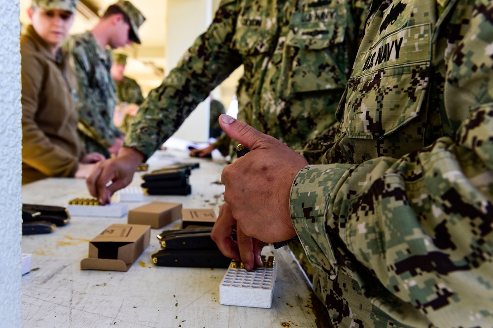 NMCB-3 Seabees Marksmanship Qualification