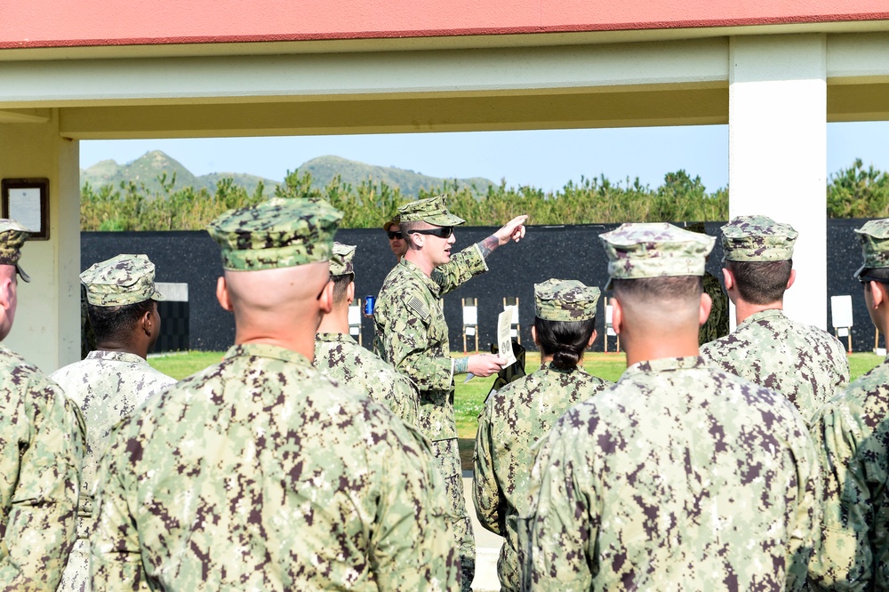 NMCB-3 Seabees Marksmanship Qualification